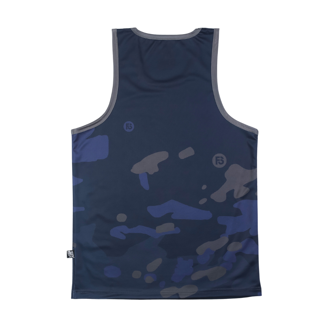 Camstract BlueGray Logo DaChill Beach Jersey
