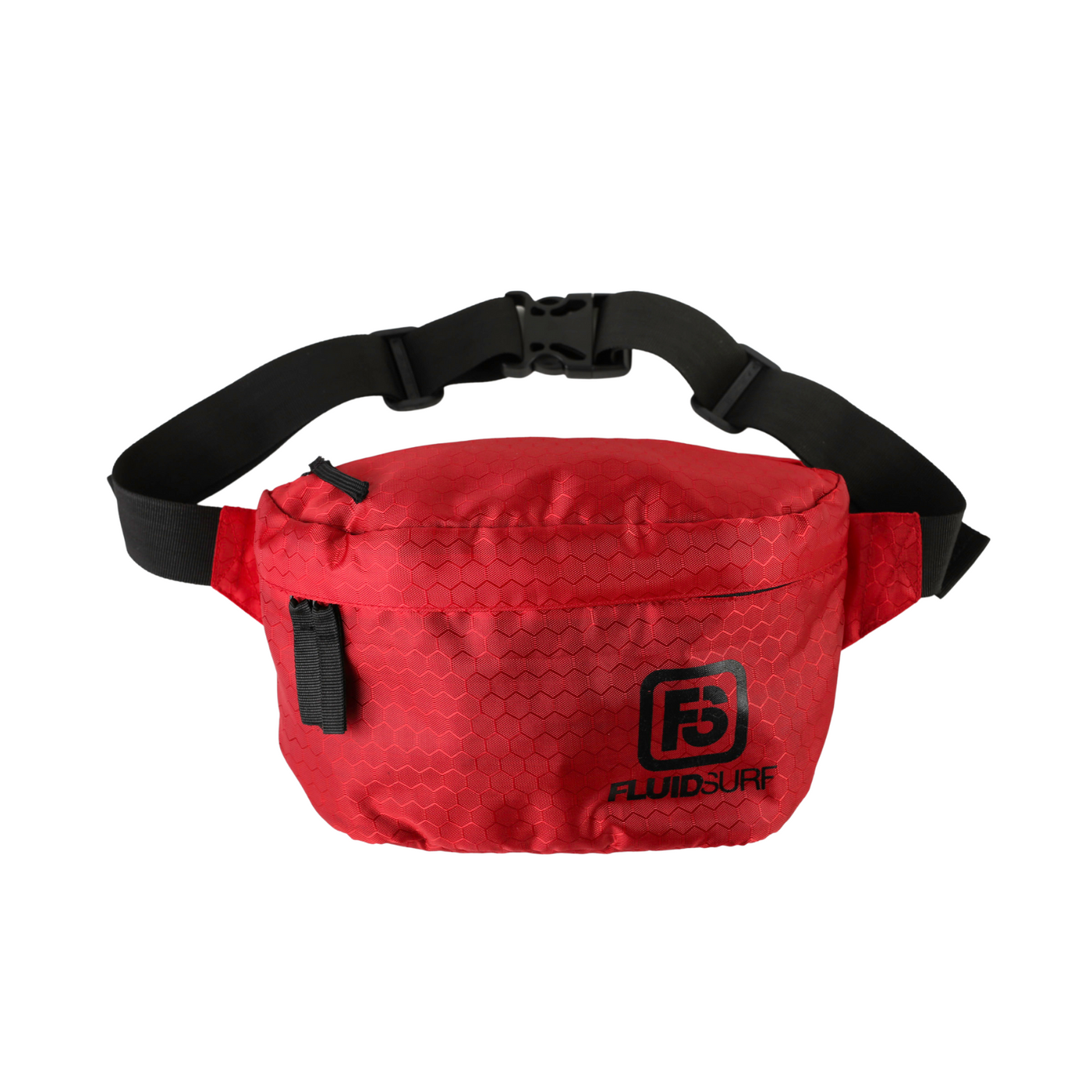 Square Logo Belt Bag in Red