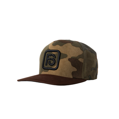 FluidSurf Flat Brim 5 Panel Cap