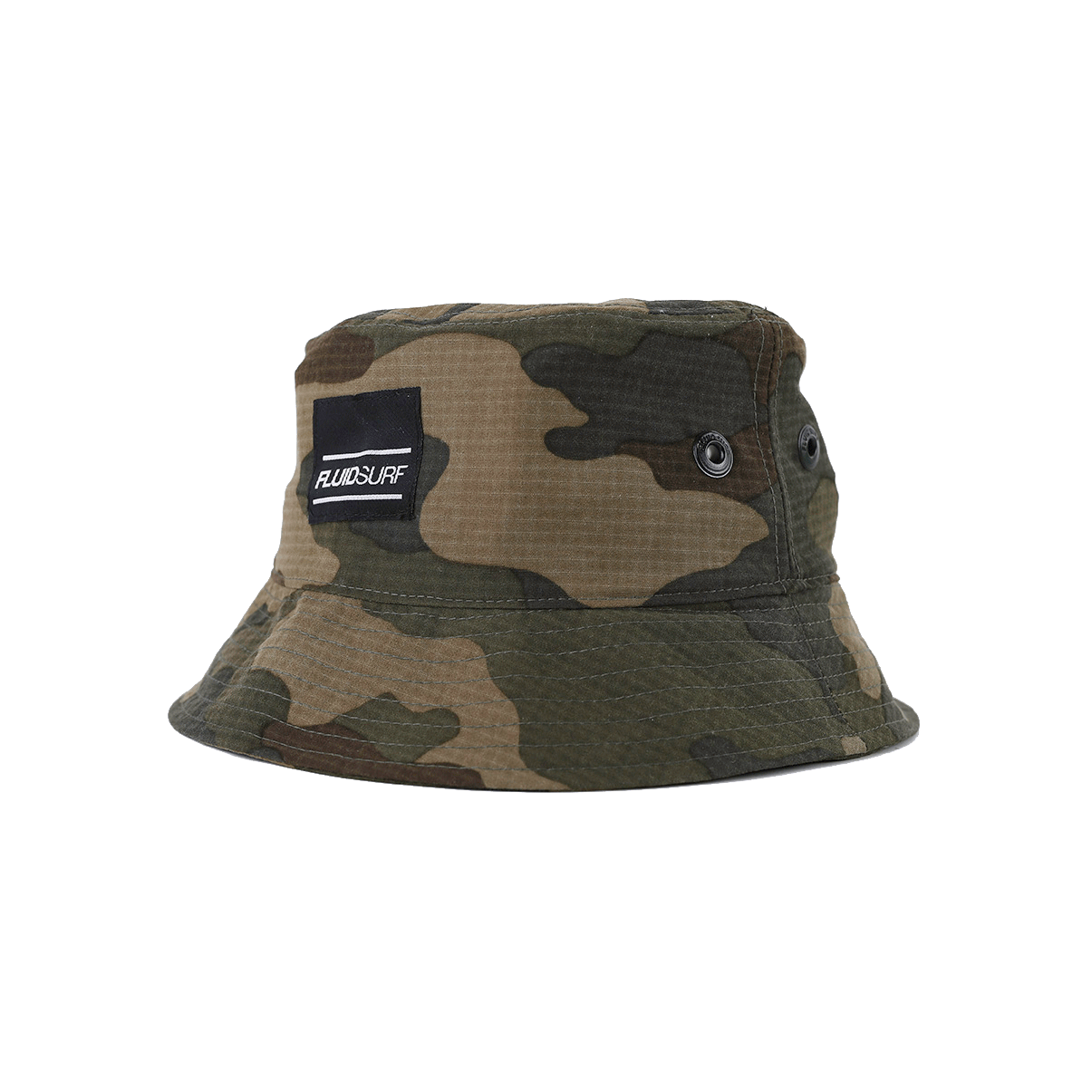 Earth Camo Patch Bucket Hat