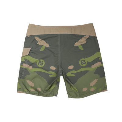 Abstract 18 Board Shorts