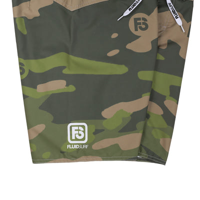 Abstract 18 Board Shorts