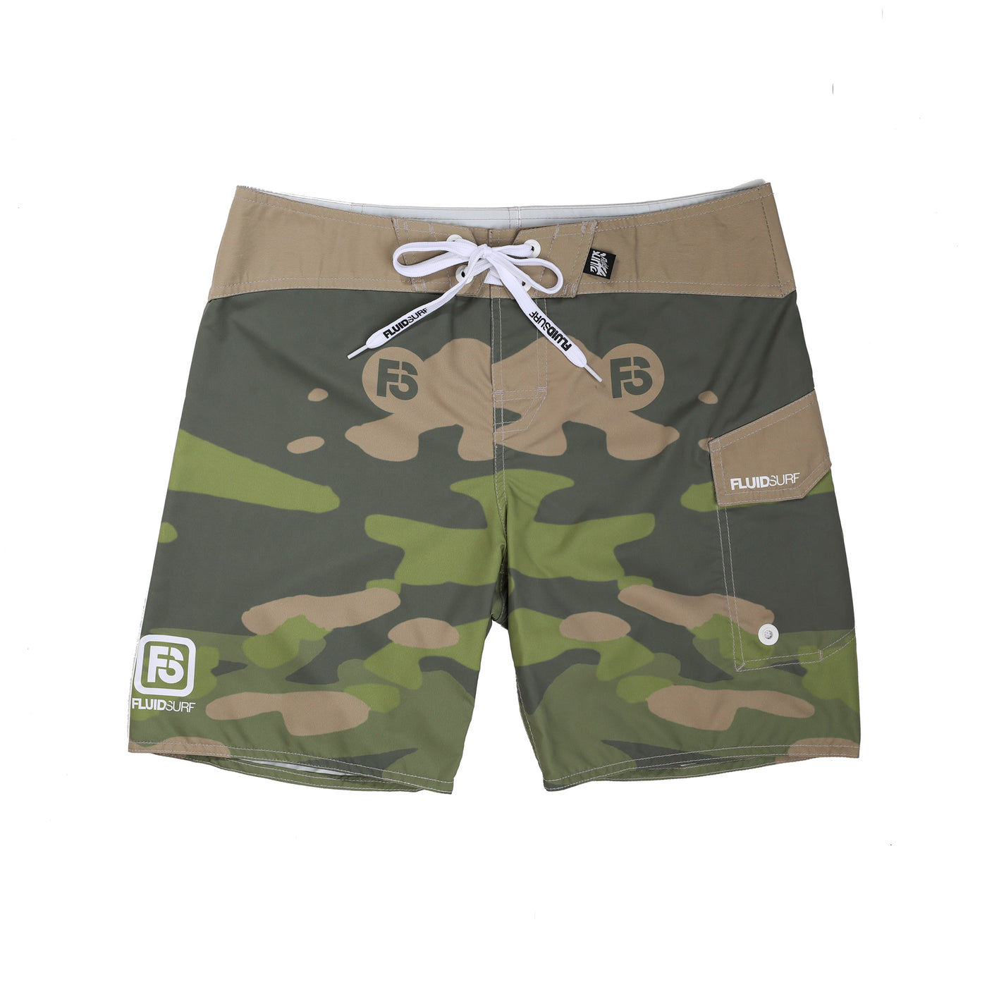 Abstract 18 Board Shorts